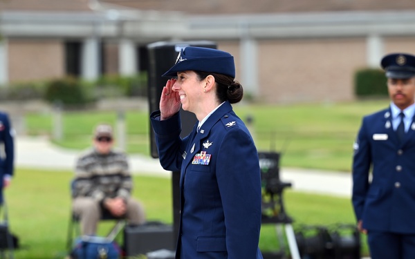 Space Delta 1 Change of Command