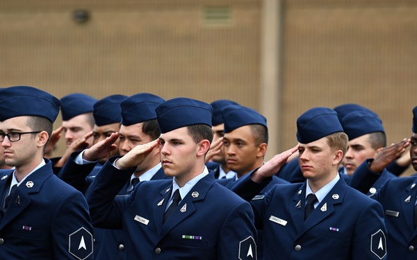 Space Delta 1 Change of Command