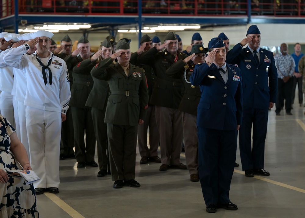 Passing the Torch - 312th TRS Change of Command