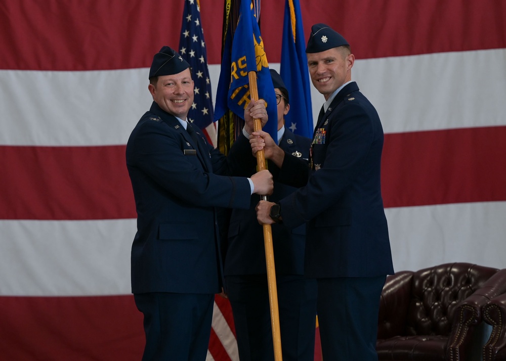 Passing the Torch - 312th TRS Change of Command