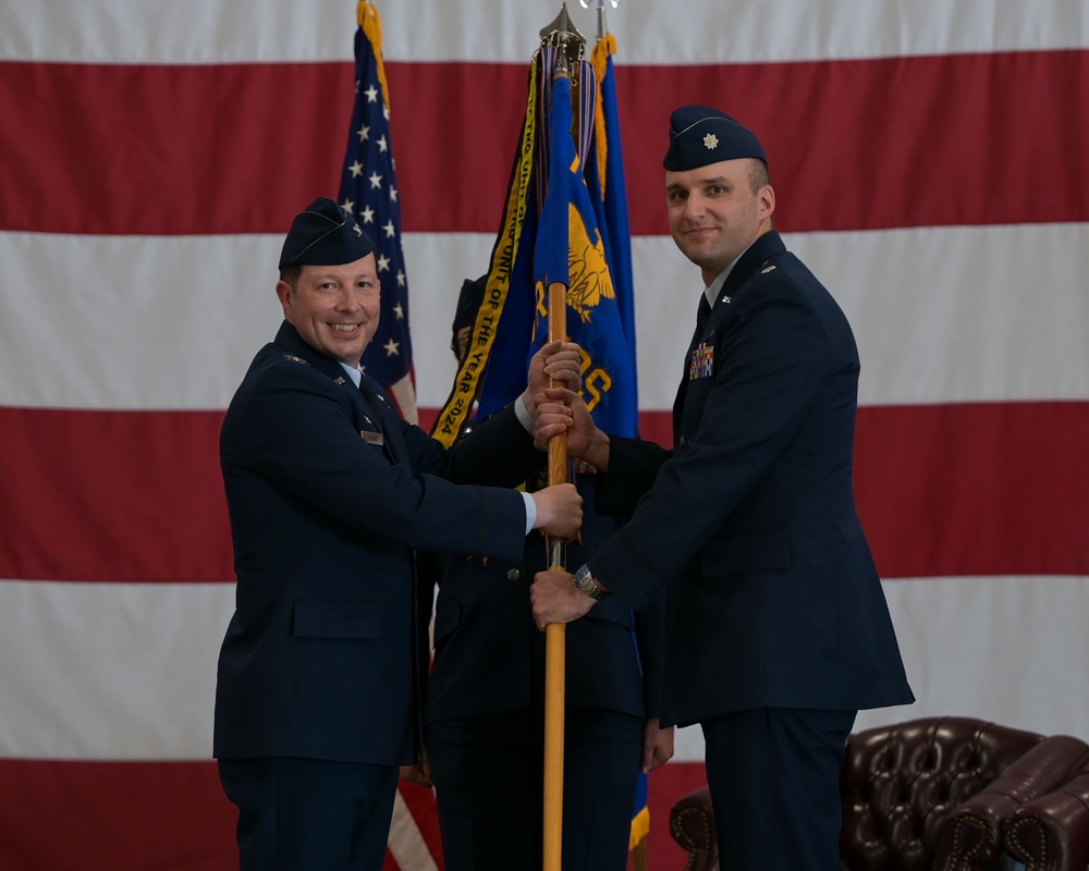 Passing the Torch - 312th TRS Change of Command