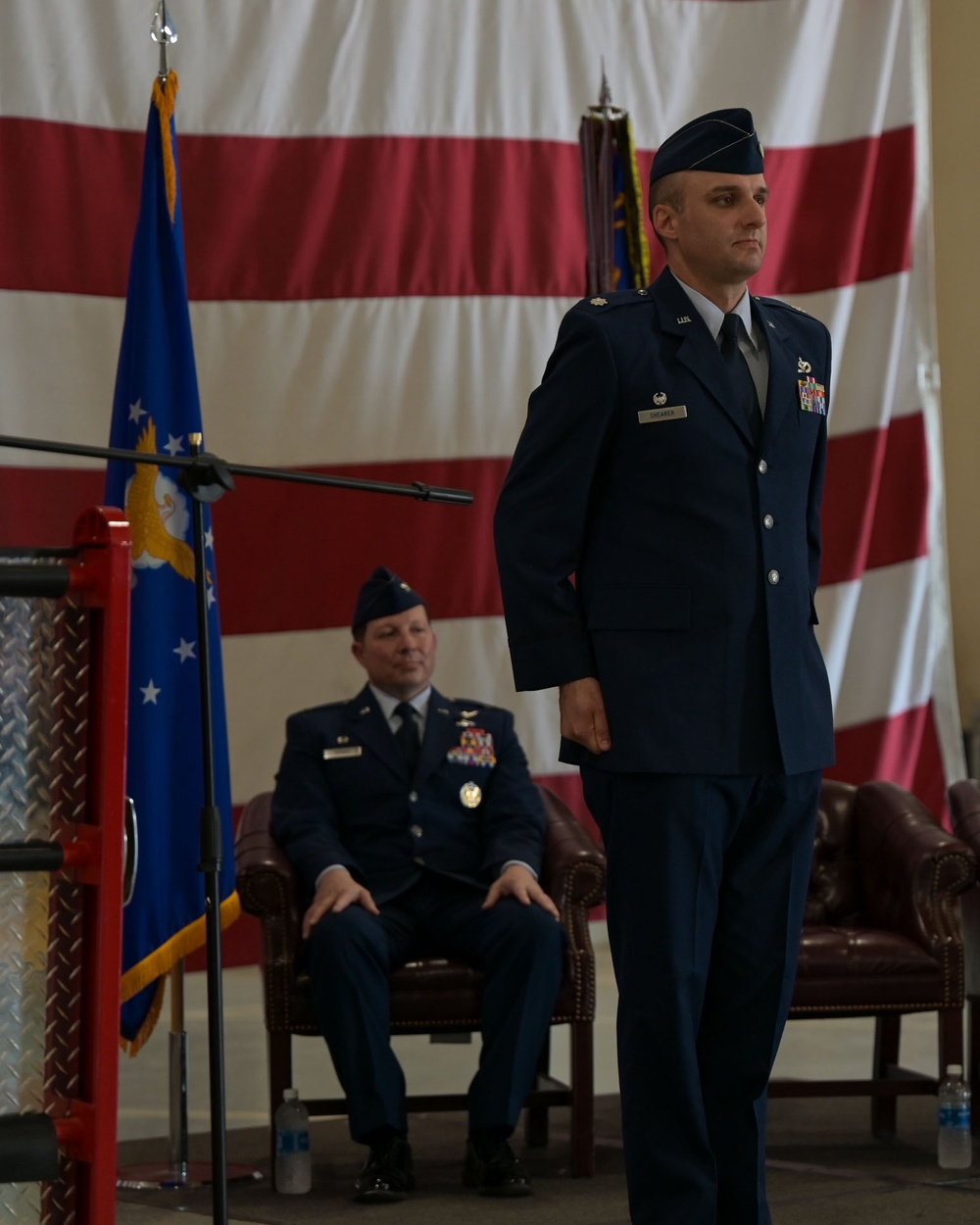 Passing the Torch - 312th TRS Change of Command