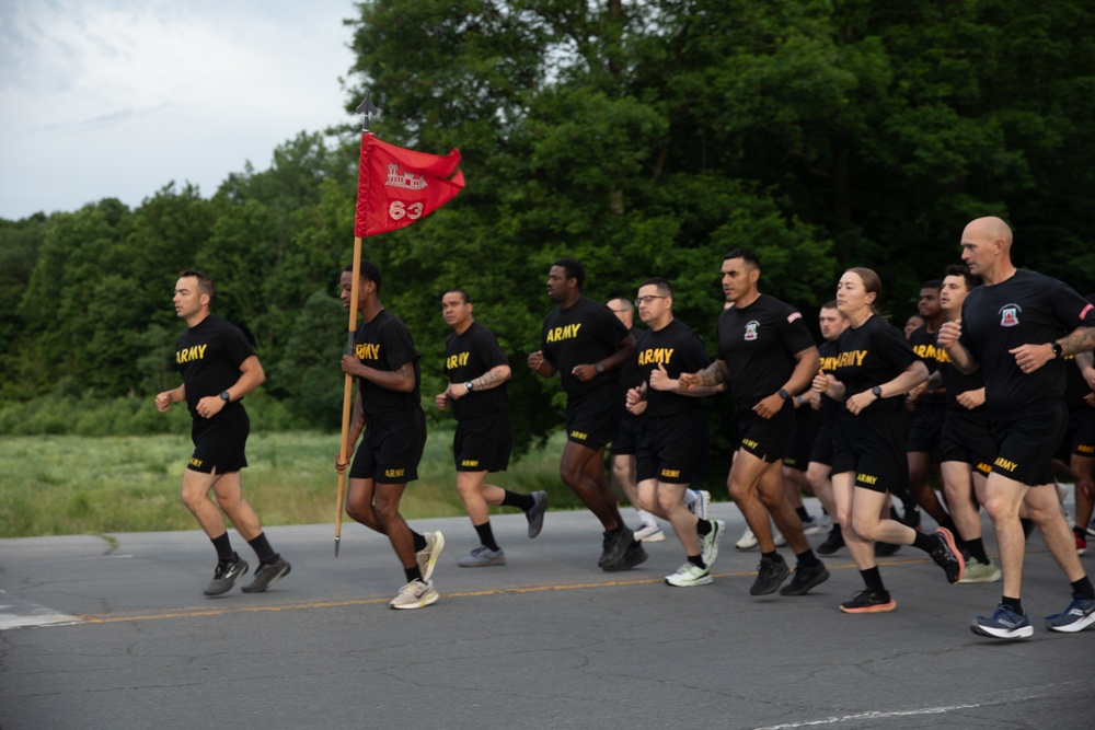 Fort Drum Soldiers Come Together for the Mountain Fest 2025 Division Run