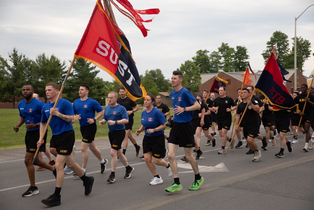 Fort Drum Soldiers Come Together for the Mountain Fest 2025 Division Run