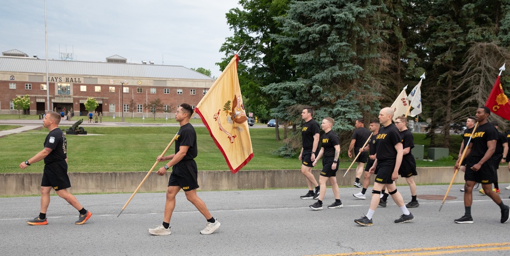 Fort Drum Soldiers Come Together for the Mountain Fest 2025 Division Run