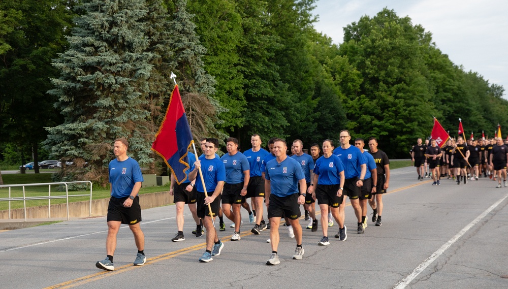 Fort Drum Soldiers Come Together for the Mountain Fest 2025 Division Run