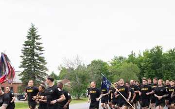 Fort Drum Soldiers Come Together for the Mountain Fest 2025 Division Run