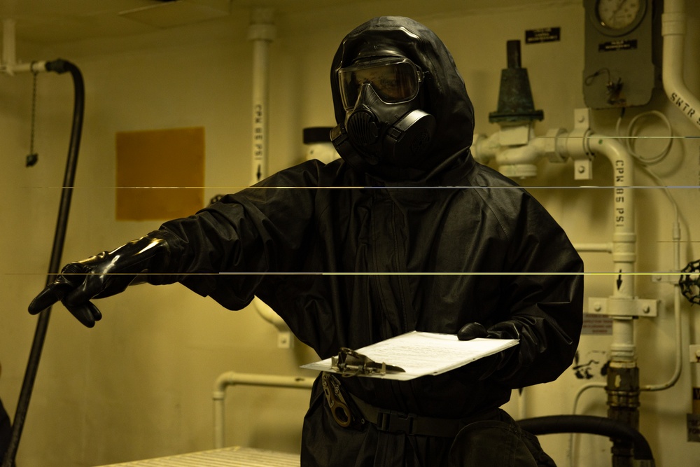 31st MEU | CBRN decontamination training