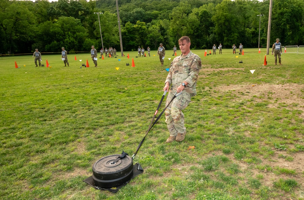 Mindset and Muscle: Air Force Duo Takes Third in CBRN Warrior Competition