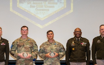 Mindset and Muscle: Air Force Duo Takes Third in CBRN Warrior Competition
