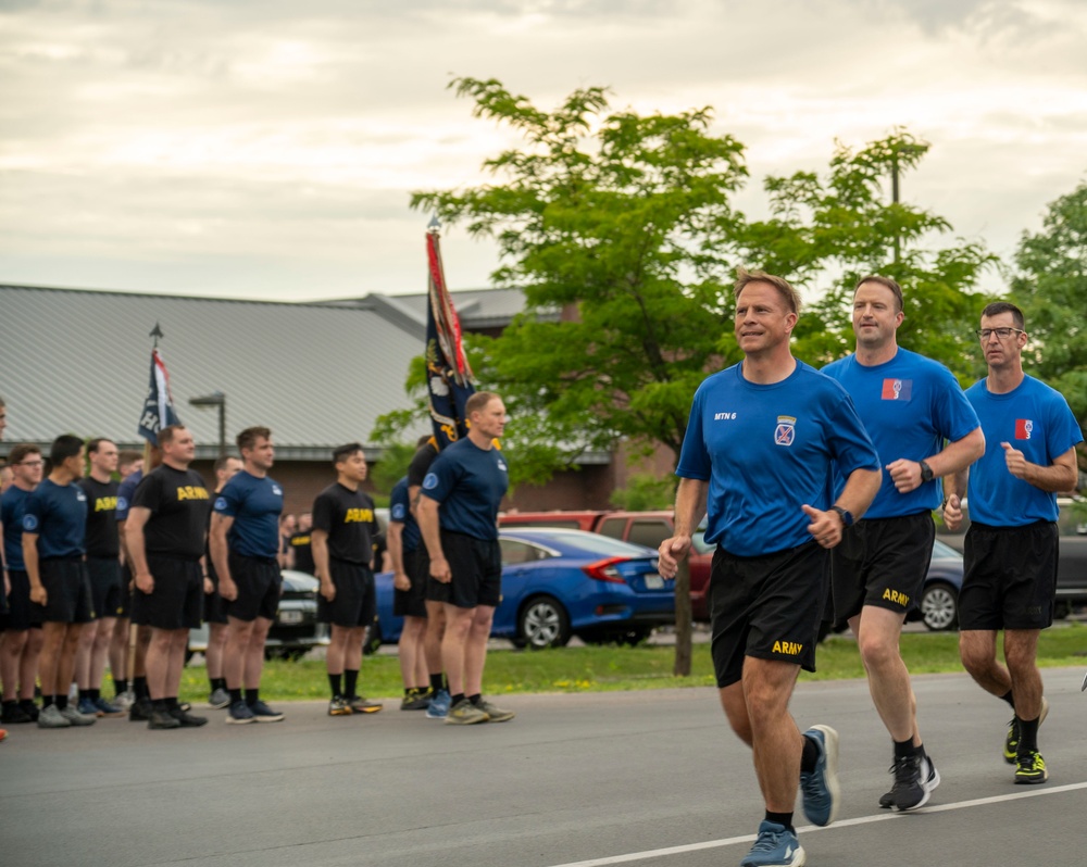 10th Mountain Soldiers Power Through Annual Division Run