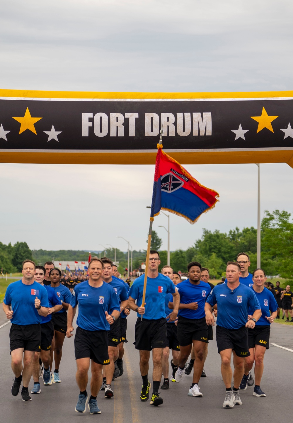 10th Mountain Soldiers Power Through Annual Division Run