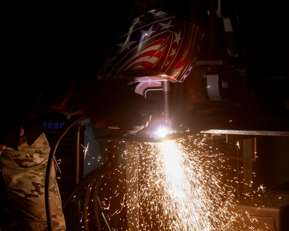 Metals tech practices plasma cutting