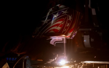 Metals tech practices plasma cutting