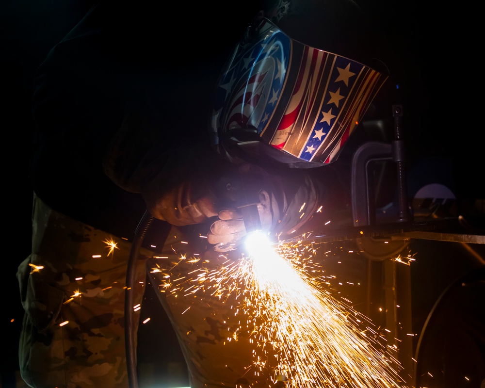 Metals tech practices plasma cutting