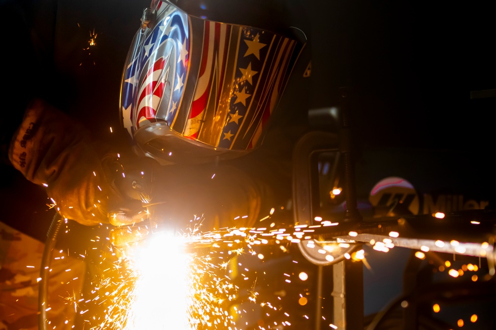 Metals tech practices plasma cutting