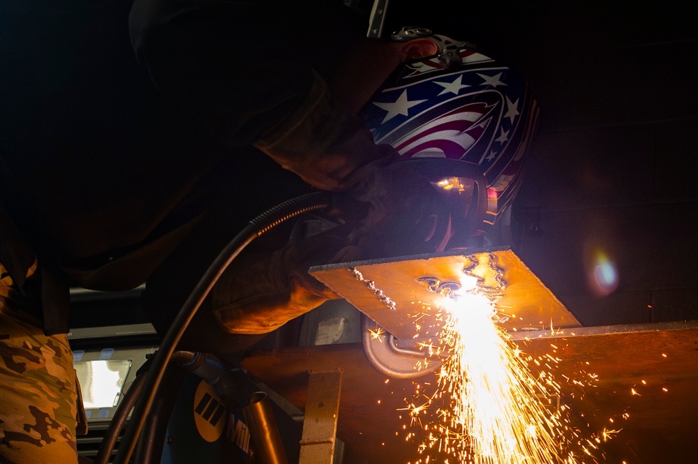 Metals tech practices plasma cutting