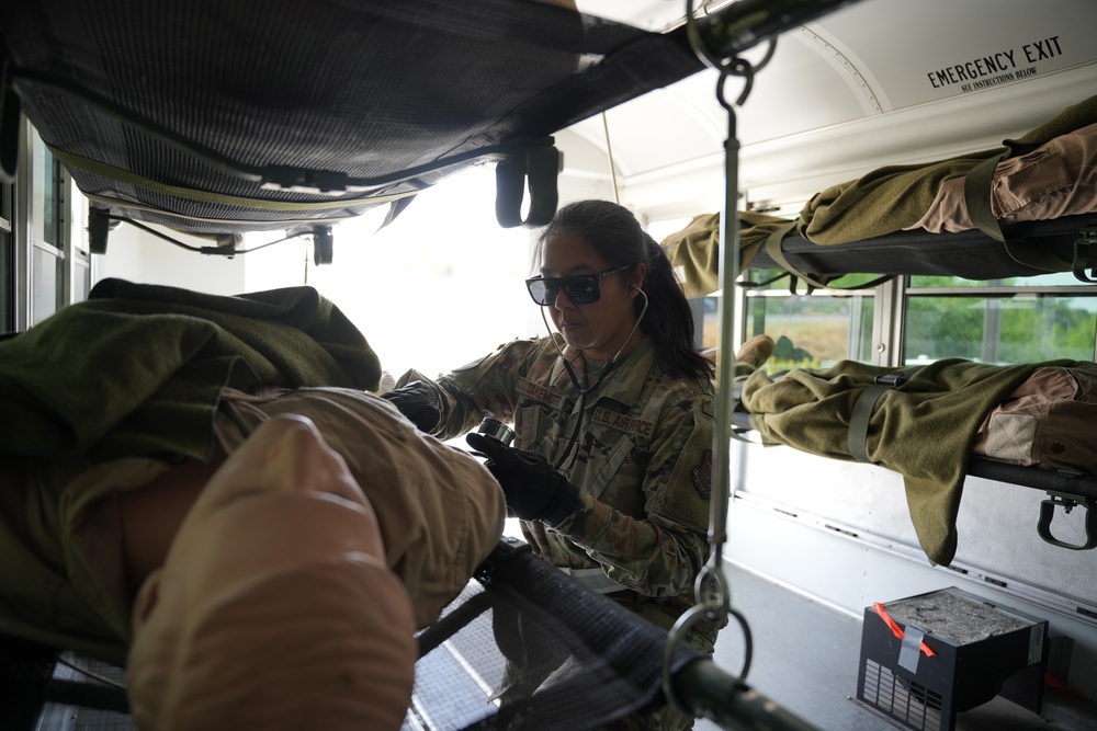 Navy EXMED, Air Force, Train for Joint Operations