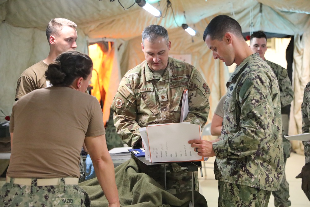 Navy EXMED, Air Force, Train for Joint Operations