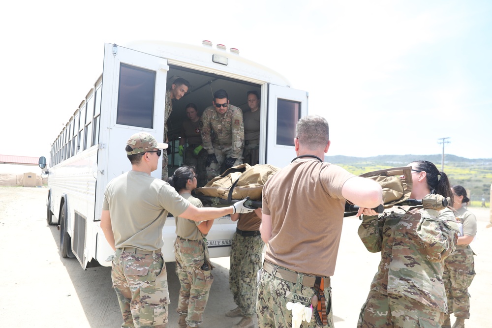 Navy EXMED, Air Force, Train for Joint Operations