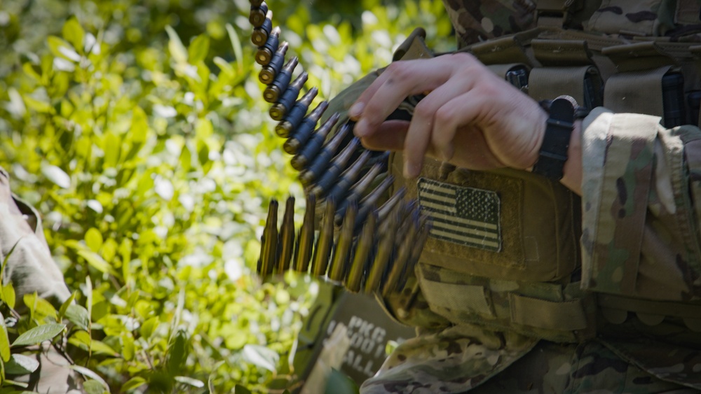 11B ALC Students Conduct Urban Assault STX Lane