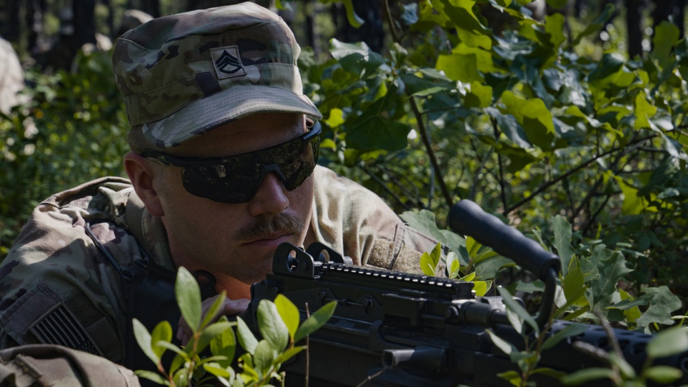 11B ALC Students Conduct Urban Assault STX Lane