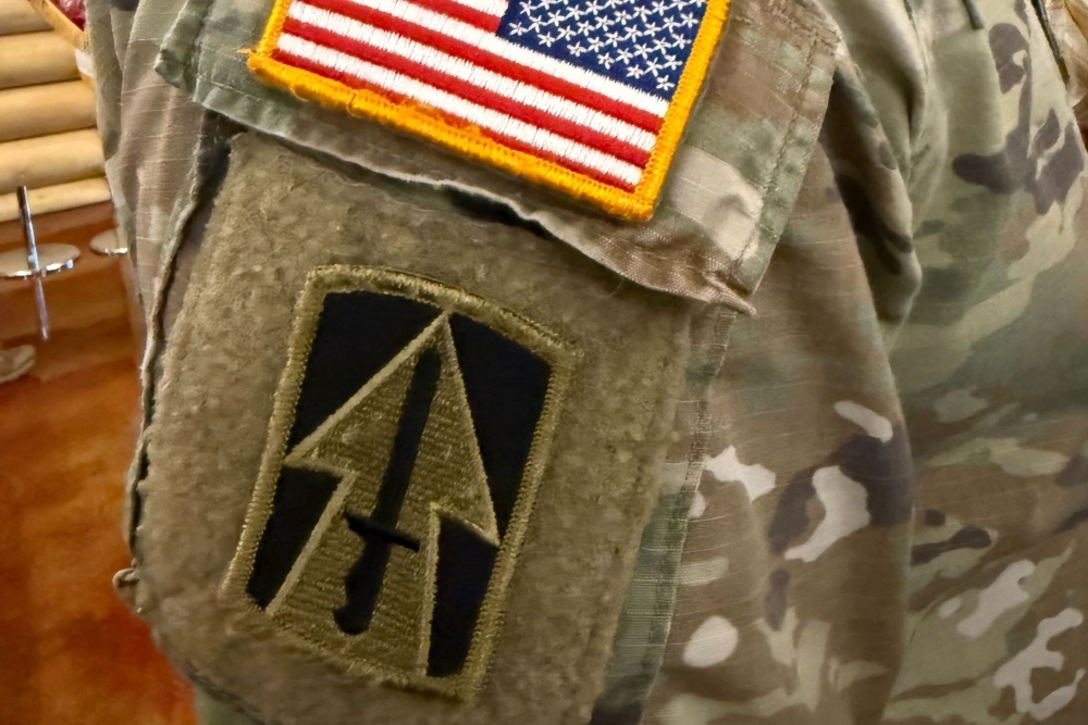 More than 300 Indiana National Guard soldiers awarded combat patch for Kosovo Force mission
