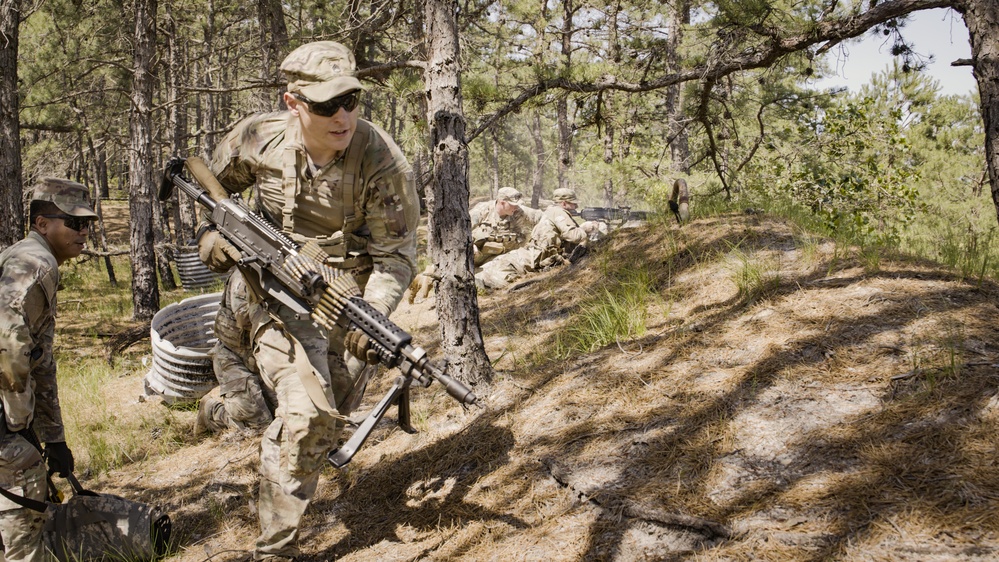 11B ALC Students Conduct Urban Assault STX Lane