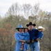 Helton Family Portrait in Western Attire
