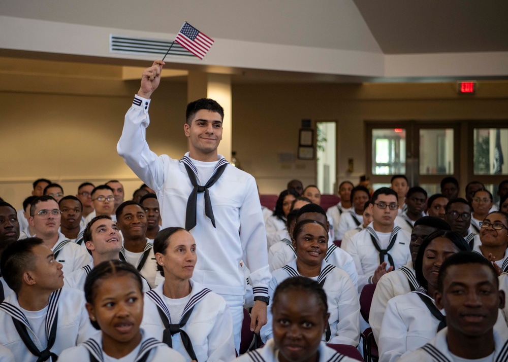 Recruit Training Command Naturalization Ceremony