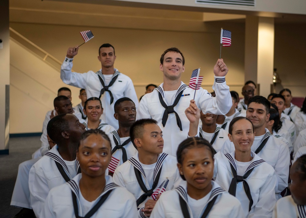 Recruit Training Command Naturalization Ceremony