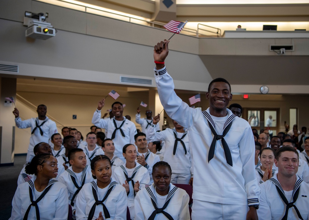 Recruit Training Command Naturalization Ceremony