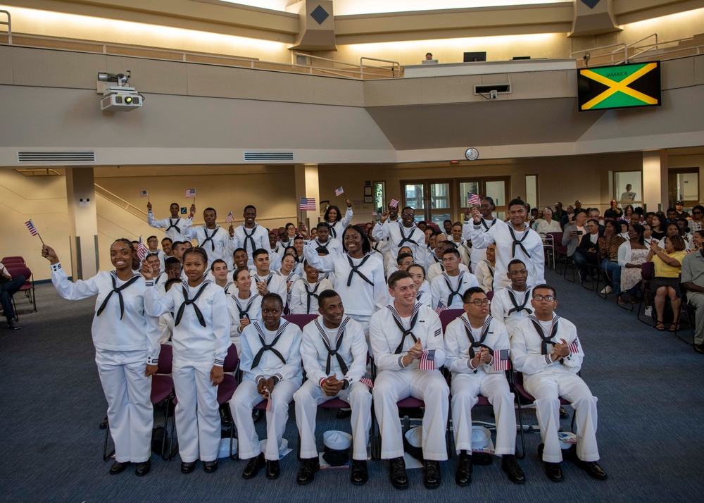 Recruit Training Command Naturalization Ceremony