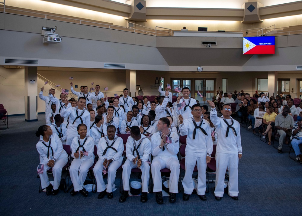 Recruit Training Command Naturalization Ceremony