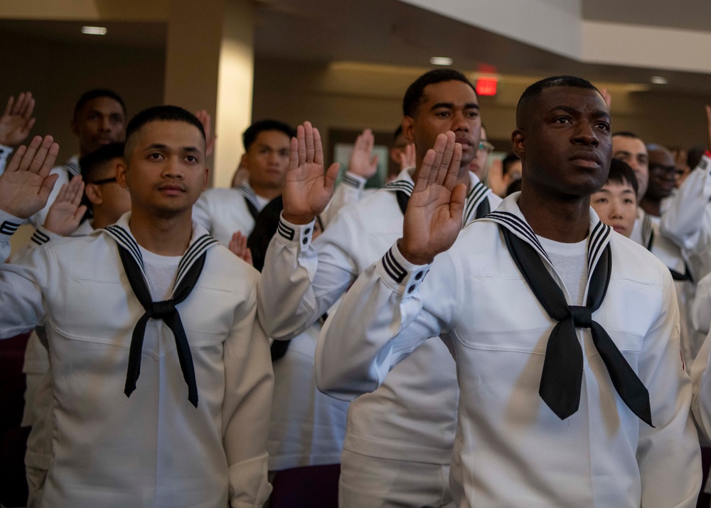 Recruit Training Command Naturalization Ceremony