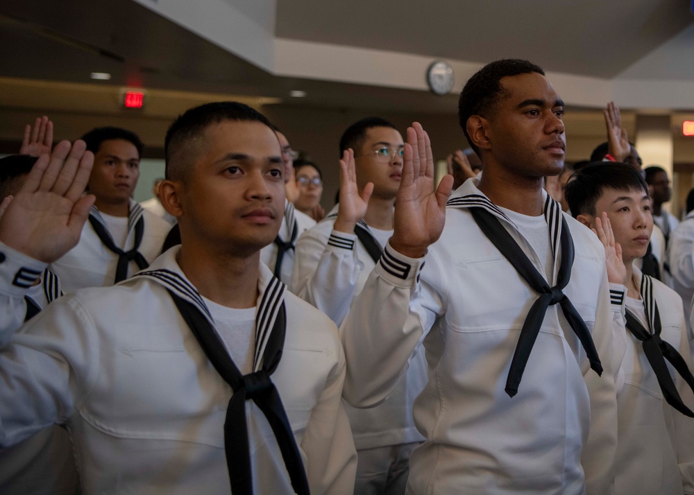 Recruit Training Command Naturalization Ceremony