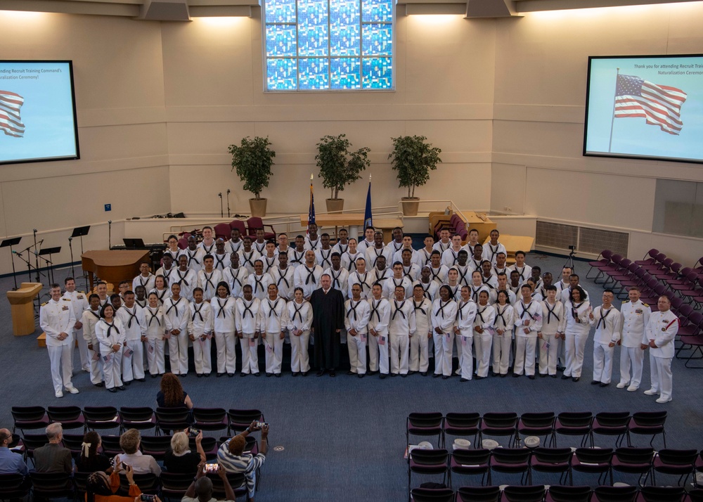 Recruit Training Command Naturalization Ceremony