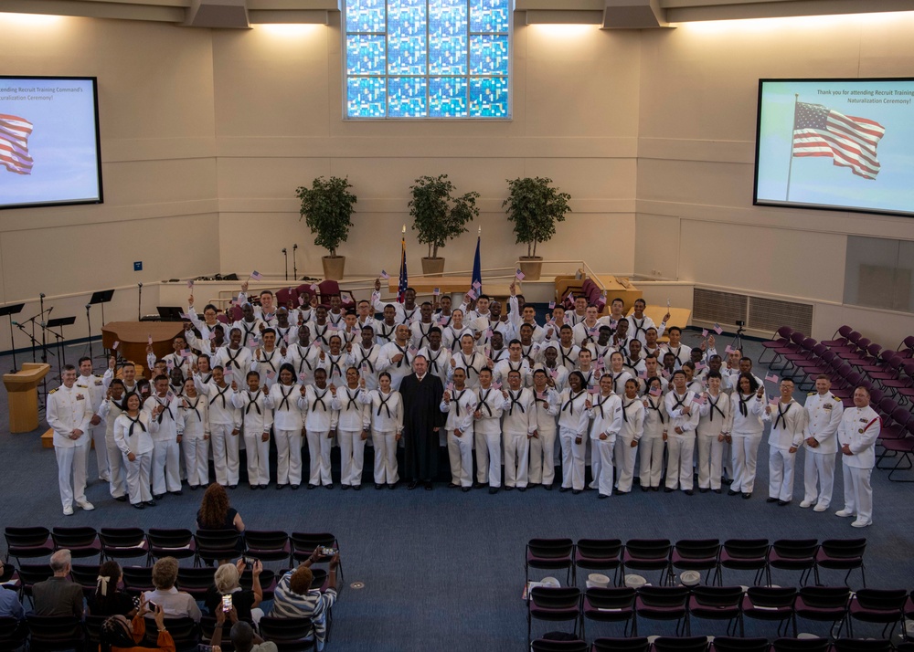 Recruit Training Command Naturalization Ceremony