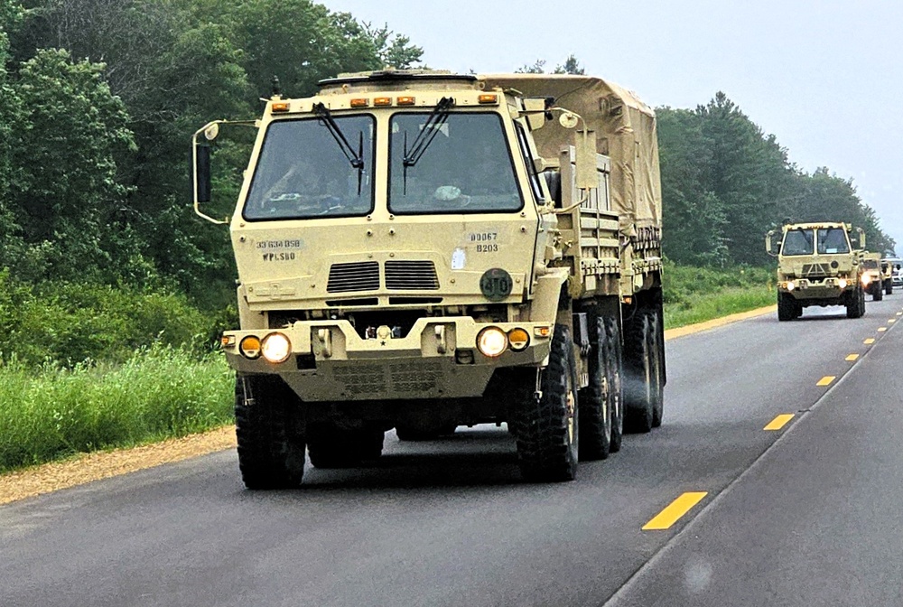 June 2025 training operations at Fort McCoy