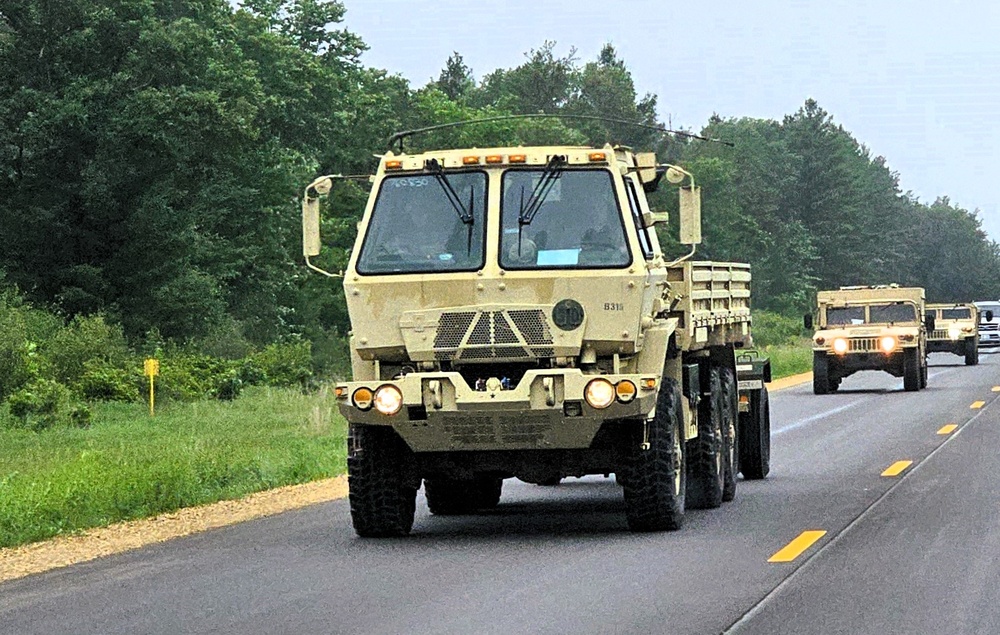 June 2025 training operations at Fort McCoy