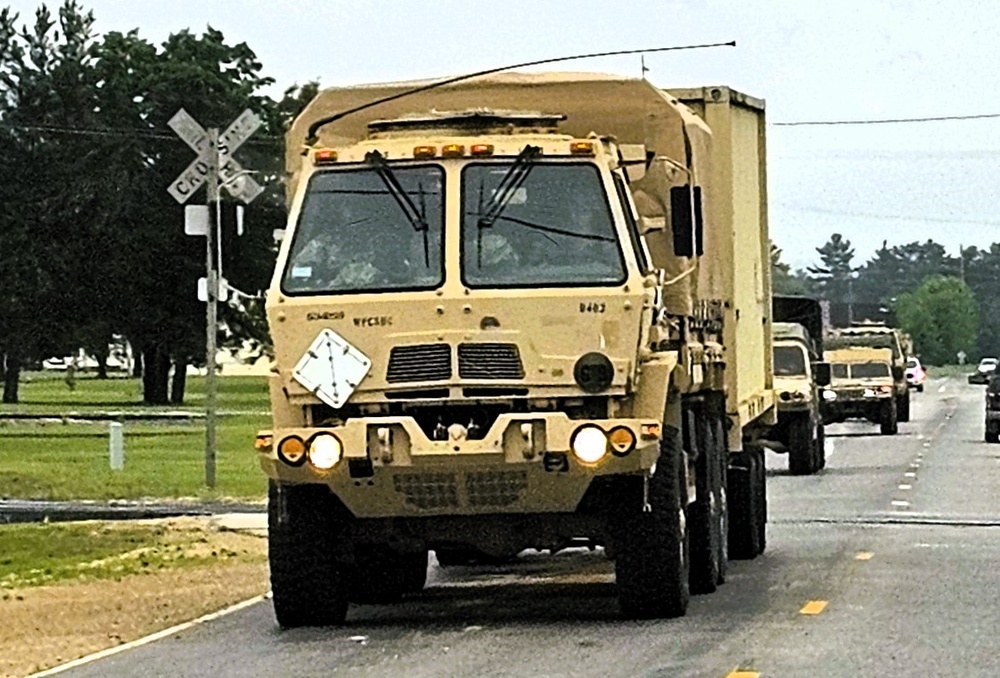 June 2025 training operations at Fort McCoy