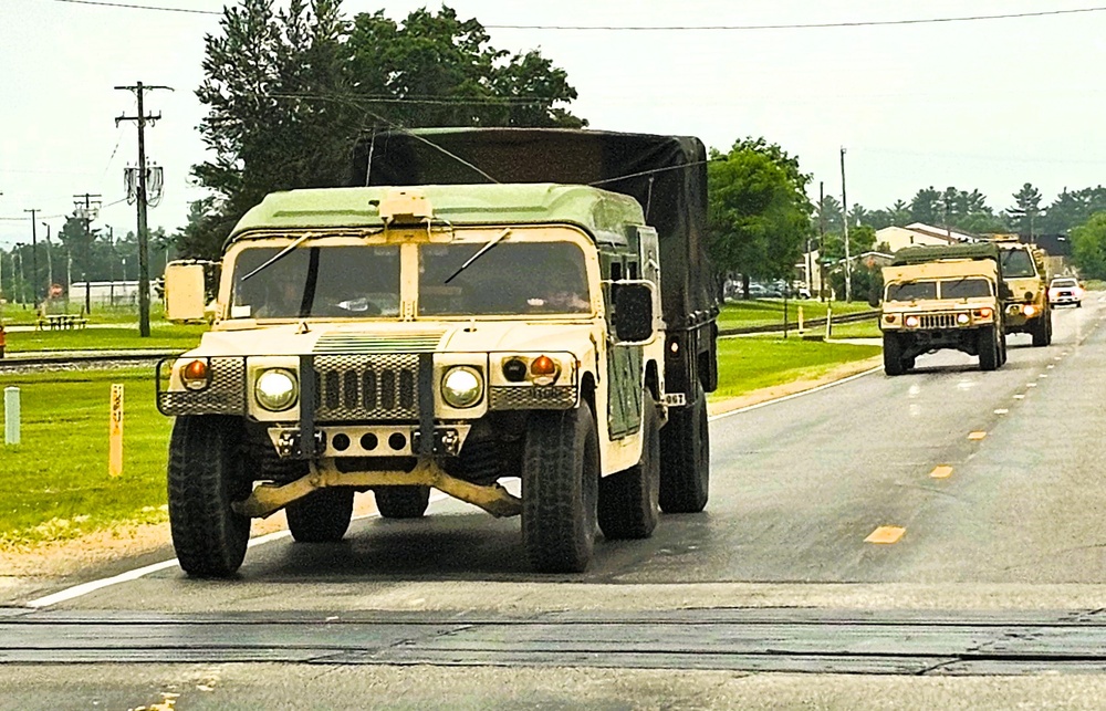 June 2025 training operations at Fort McCoy