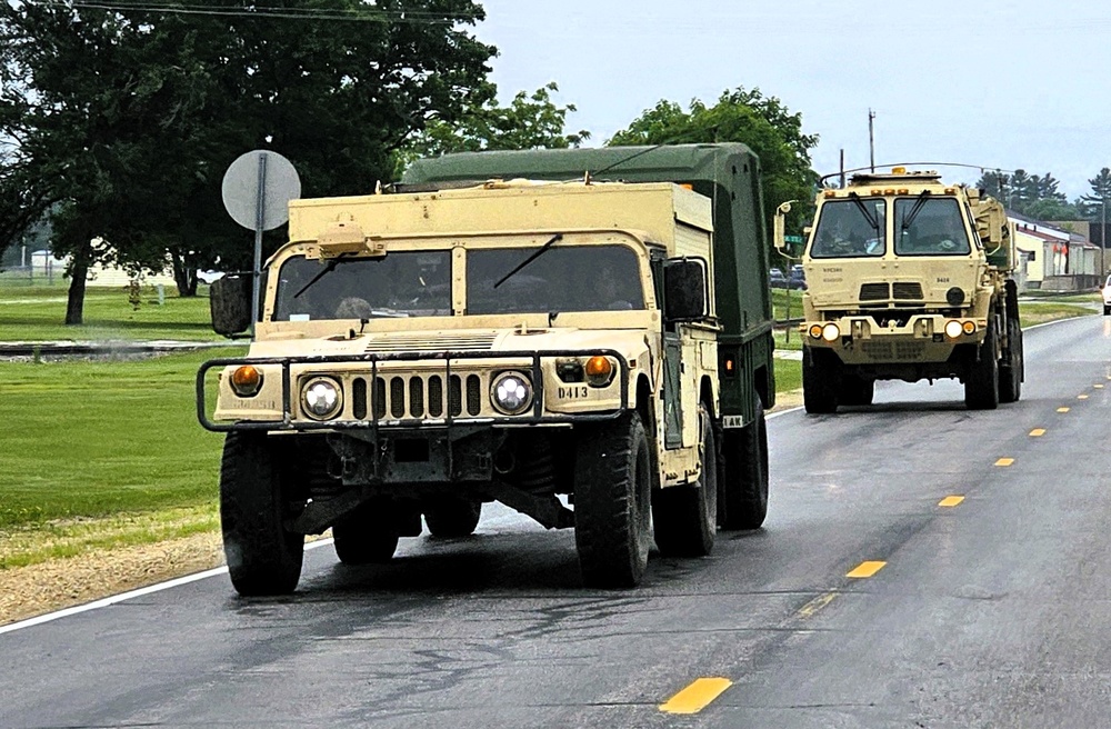 June 2025 training operations at Fort McCoy
