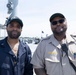 Best Friends Reunite Aboard USNS Joshua Humphreys