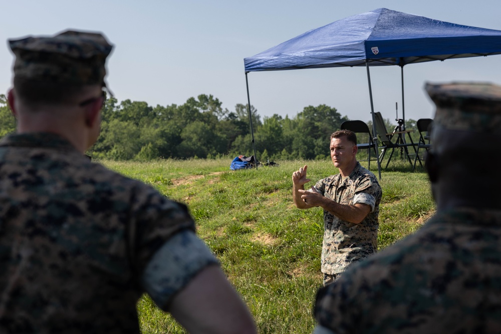 Counter-Drone Team simulates aerial target engagement