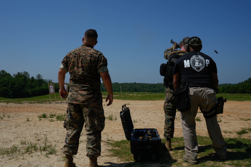 Counter-Drone Team simulates aerial target engagement