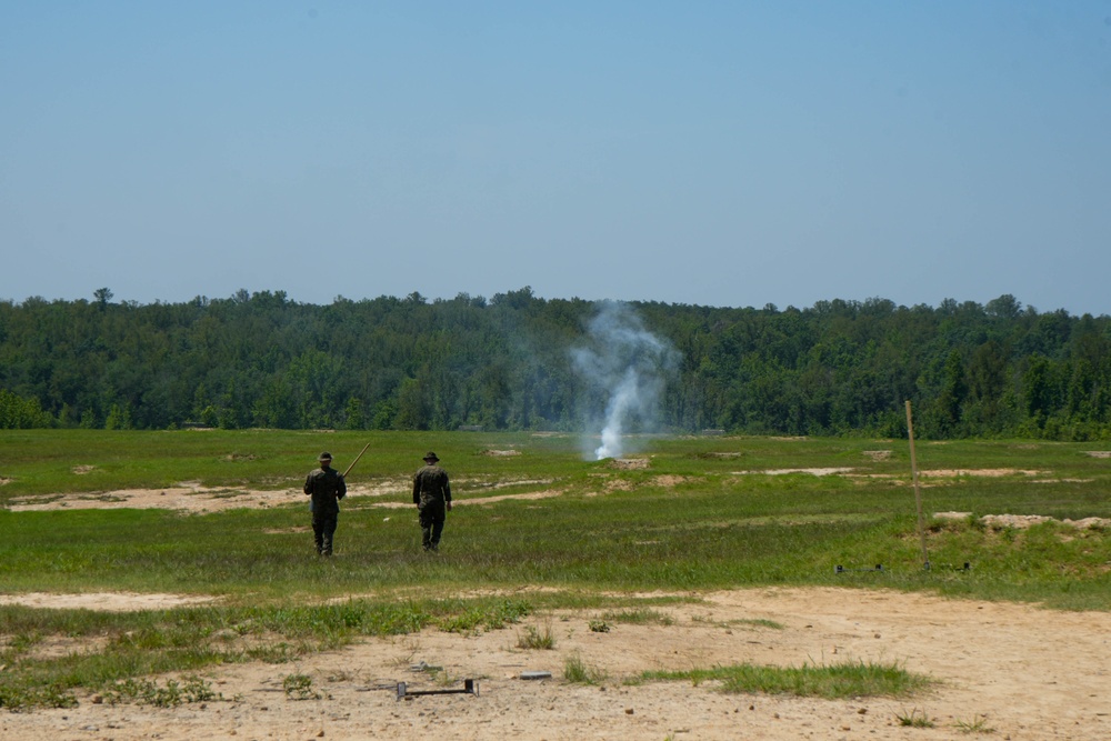 Counter-Drone Team simulates aerial target engagement
