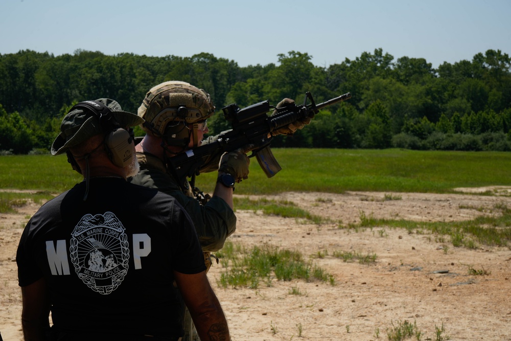 Counter-Drone Team simulates aerial target engagement