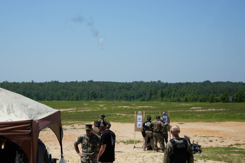 Counter-Drone Team simulates aerial target engagement