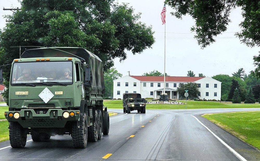 June 2025 training operations at Fort McCoy